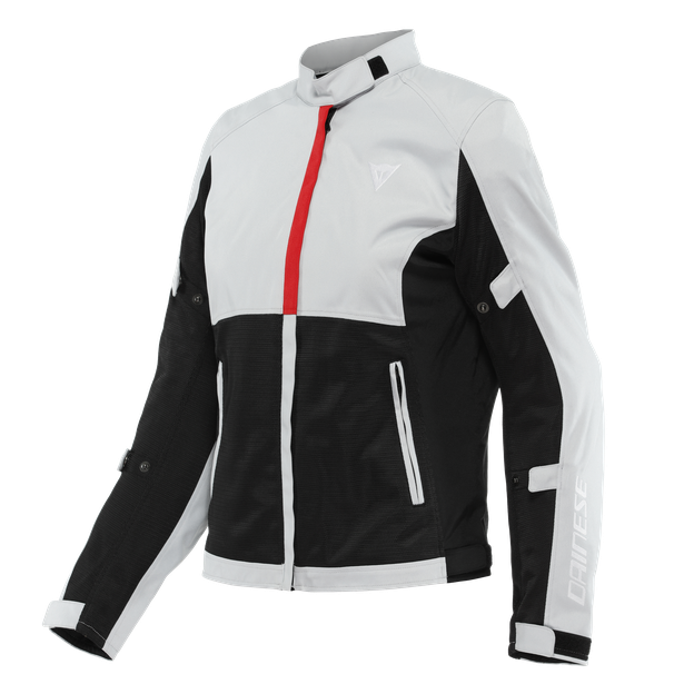 Giacca donna Dainese Risoluta Air Tex Black Glacier-Gray Lava-Red jacket