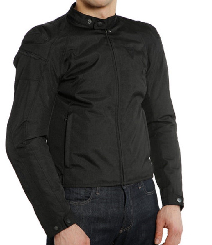 Giacca moto Dainese Mistica Tex nero Black jacket