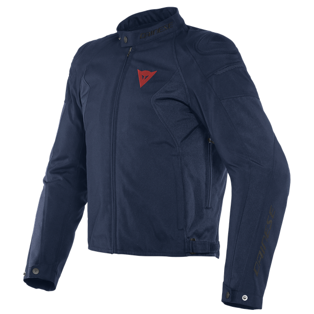 Giacca moto Dainese Mistica Tex blu scuro Black iris jacket