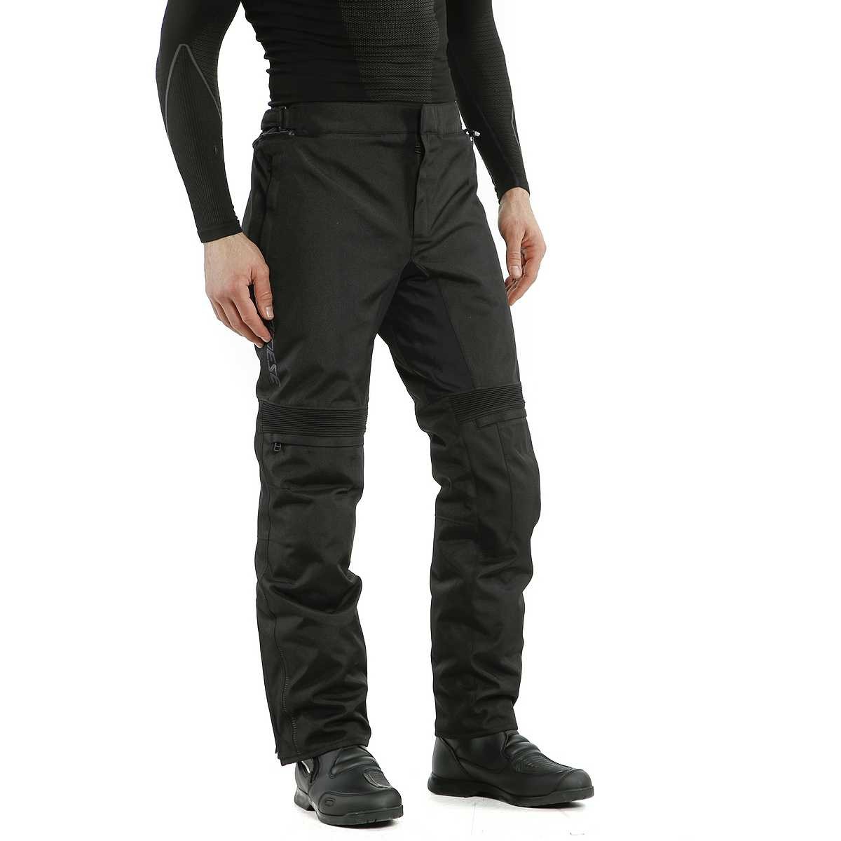 Pantaloni moto sport touring Dainese Connery Dry nero black jacket