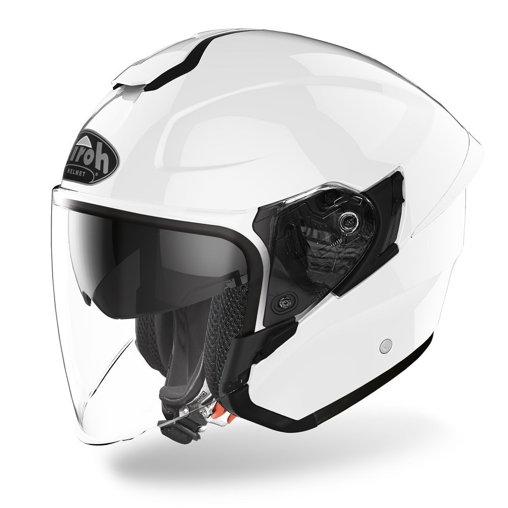 Casco jet moto scooter Airoh H.20 bianco white helmet casque