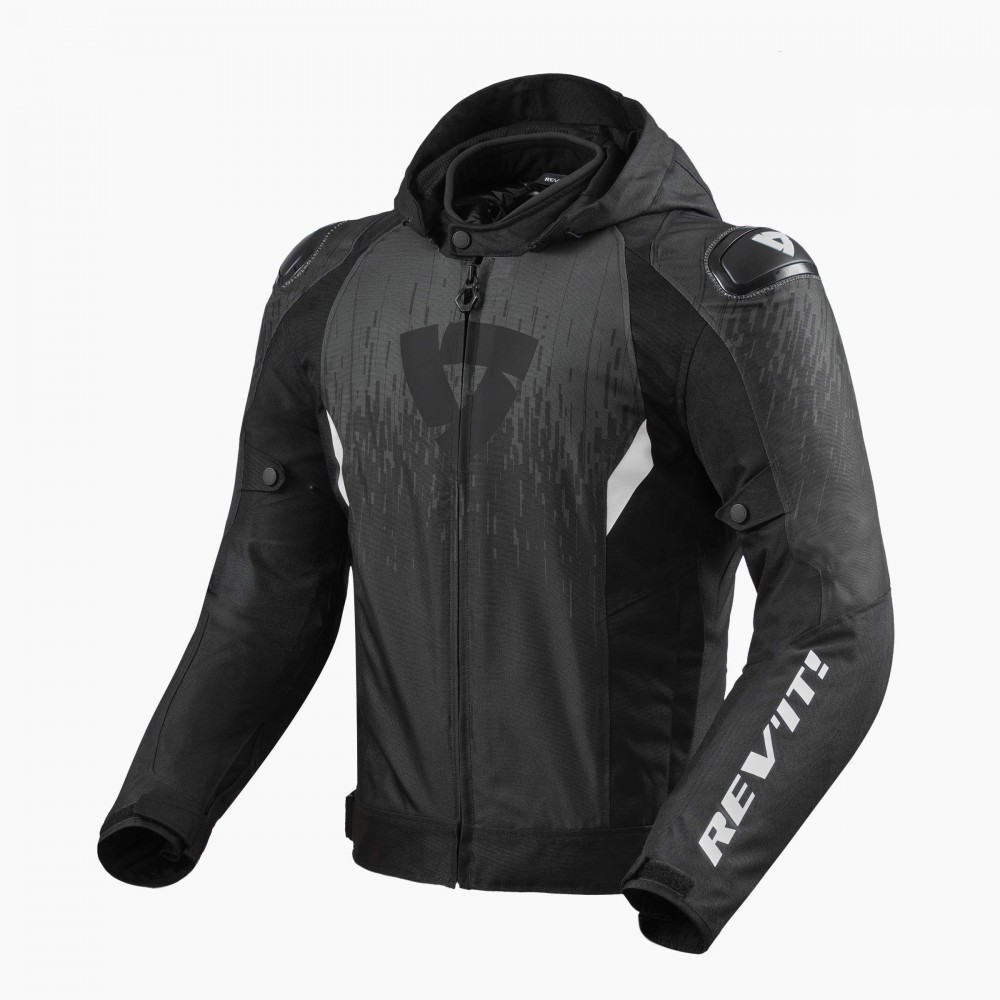 Giacca Revit Quantum 2 h2o black antracite jacket