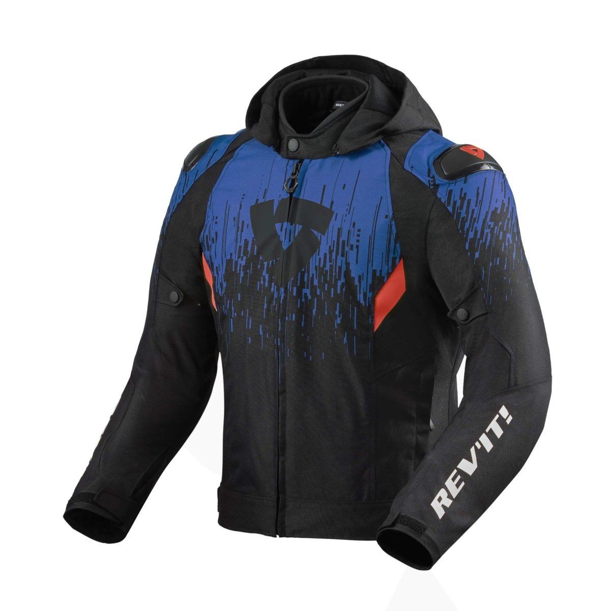 Giacca Revit Quantum 2 h2o black blu jacket