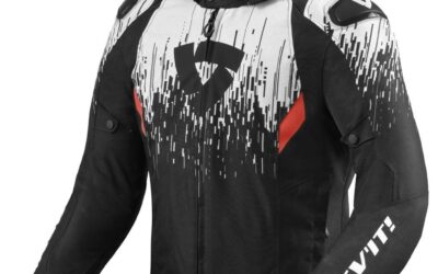 Giacca Revit Quantum 2 h2o black white jacket