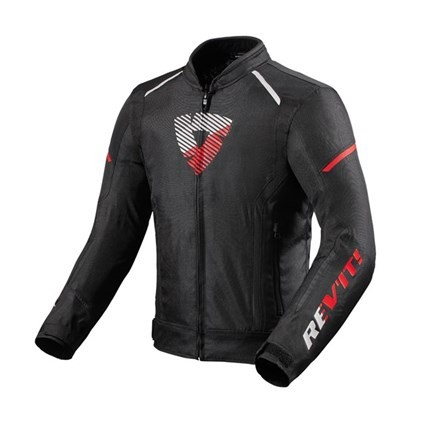 Giacca Revit Sprint h2o black neon red jacket