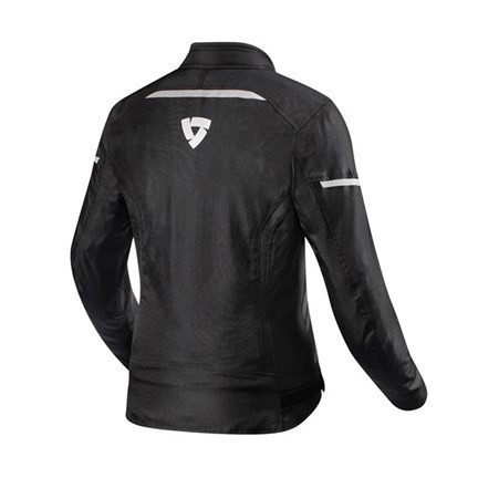 Giacca donna moto impermeabile Revit Sprint h2o ladies nero bianco black white woman jacket
