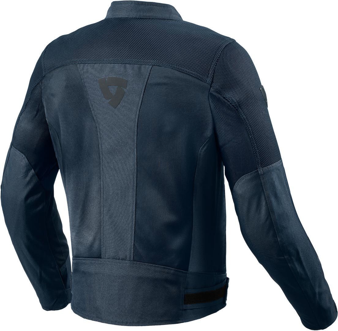 Giacca moto uomo traforata estiva Rev'it Vigor Man blu perforated summer jacket