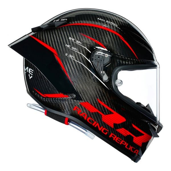Casco integrale Agv Pista GP RR Performance rosso red Carbon full face helmet casque