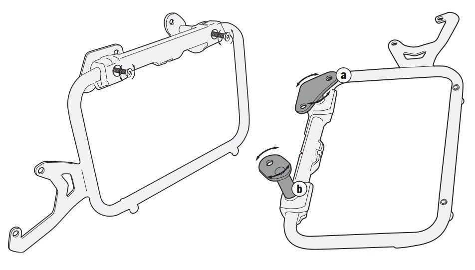 Telai laterali Givi PL7705CAM Ktm side frame