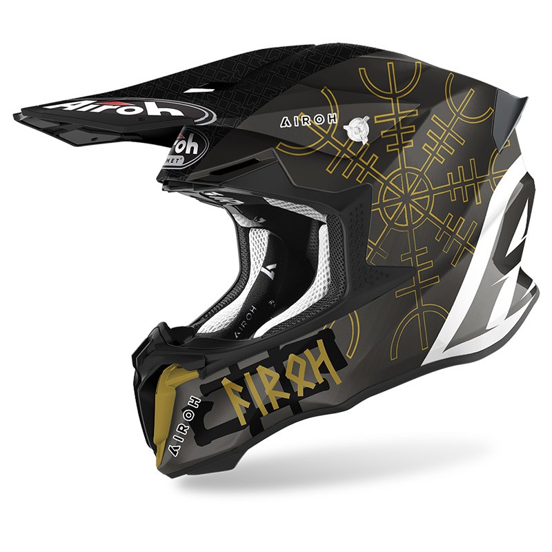 Airoh Twist 2.0 Sword opaco lucido gloss matt enduro motard off road helmet casque
