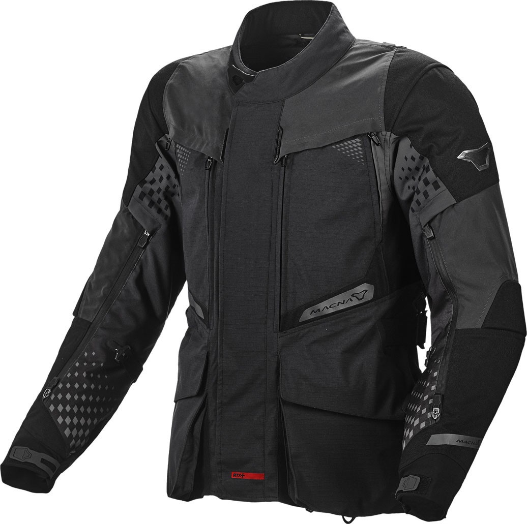 Giacca moto Macna Fusor nero black jacket