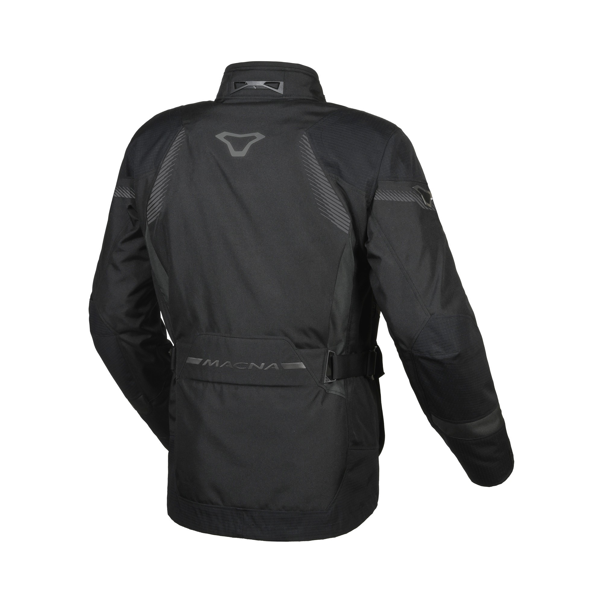 Giacca moto touring Macna Rancher nero black jacket