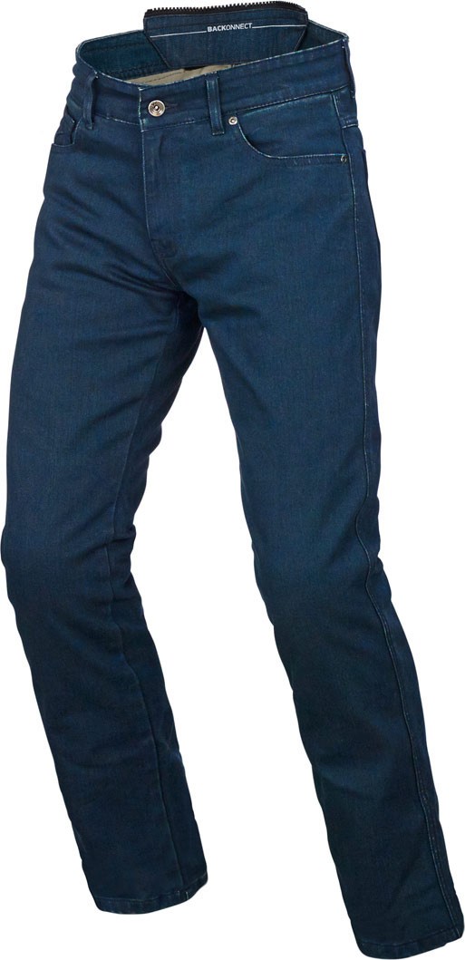 Jeans moto Macna Genius dark blu scuro tecnici con protezioni omologati