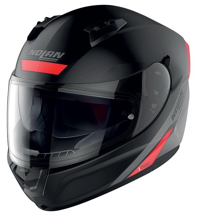 Casco integrale Nolan N60.6 Staple red helmet casque