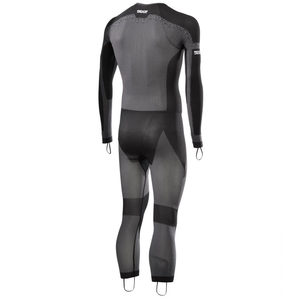 Sottotuta intero Termico SIXS Racing BREEZY BLACK CARBON STXL R BT undersuit