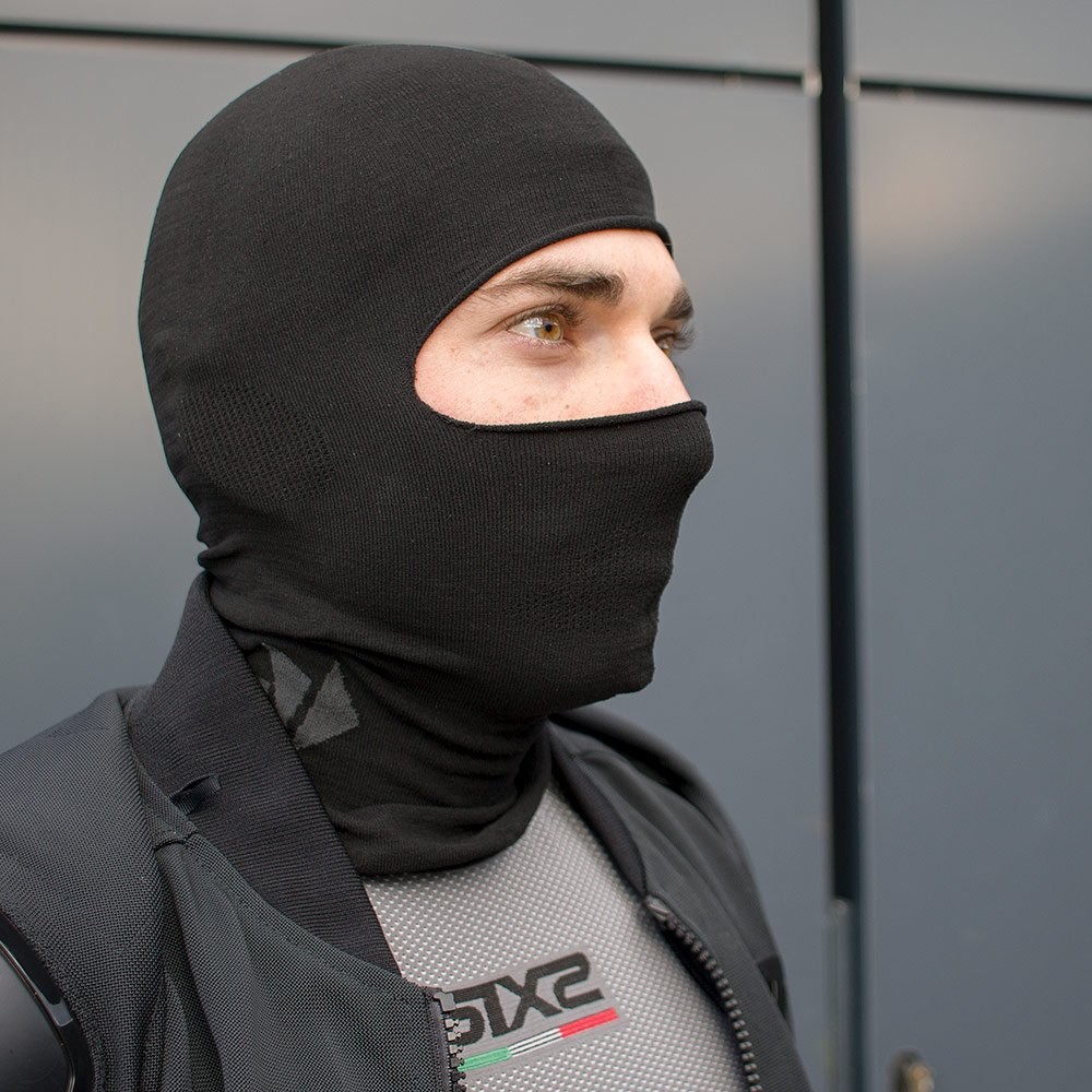 Sottocasco senza cuciture SIXS BLACK DBX KNT Balaclava