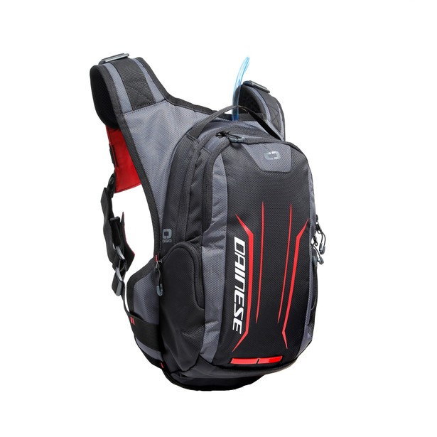 Zaino moto Dainese Alligator Backpack Black red nero rosso