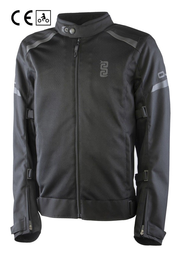 Giacca uomo traforata estiva moto Oj Racy man black mesh jacket