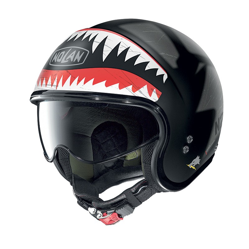 Casco Nolan N21 Skydweller flat black grey helmet casque