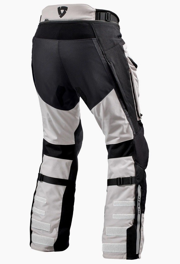 Pantaloni moto touring Rev'it Defender 3 gtx grigio nero silver black goretex trouser pant