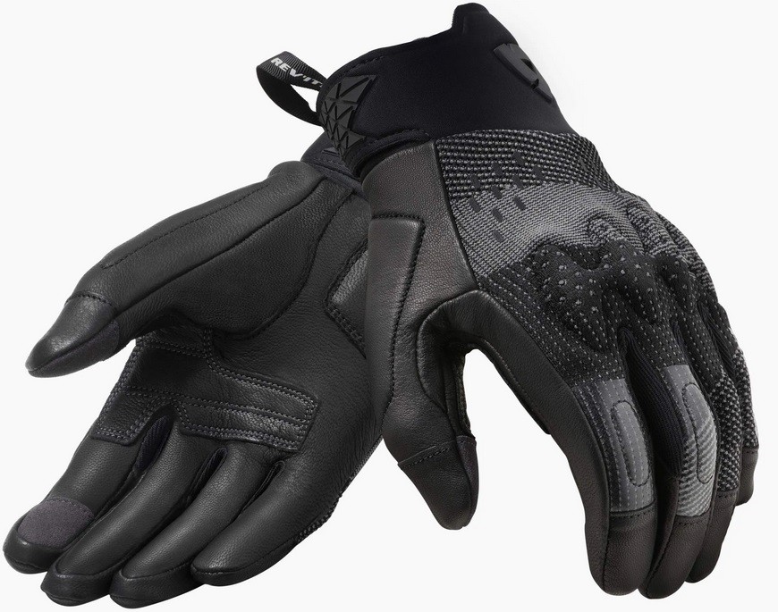 Guanti Revit Kinetic black antracite gloves