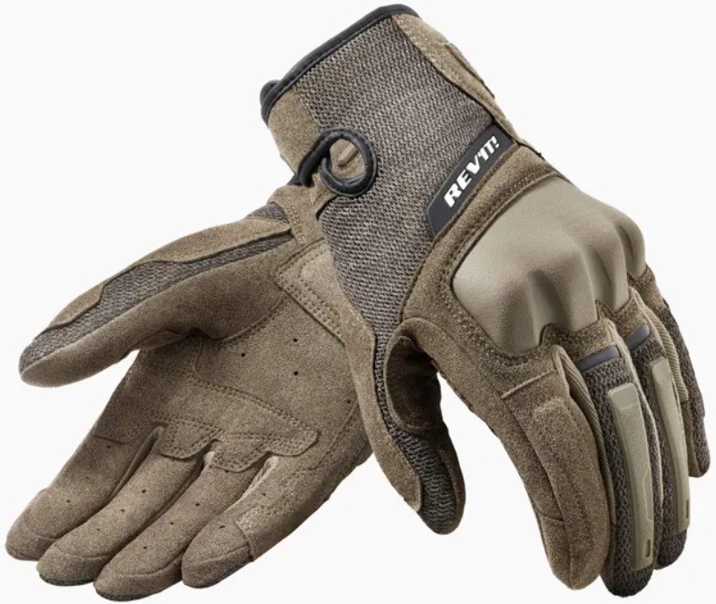 Guanti Revit Volcano sand black gloves