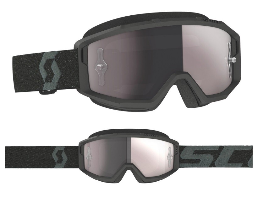 Maschera Cross Goggle Scott Primal black silver chrome