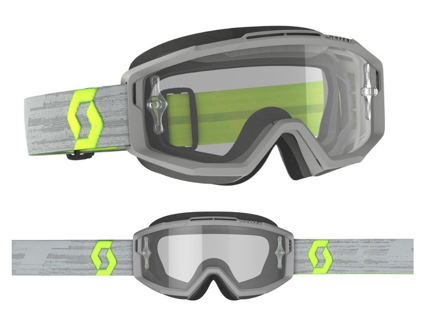 Maschera Cross Goggle Scott Split OTG grey yellow