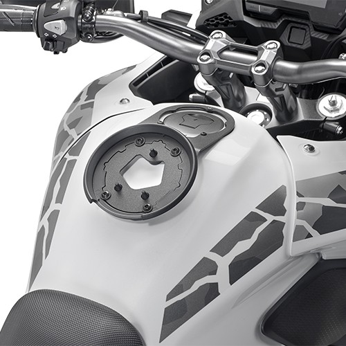 Borsa da serbatoio Honda CB500 X 2019 Givi ST611 Tanklock Moto tank bag con flangia BF44