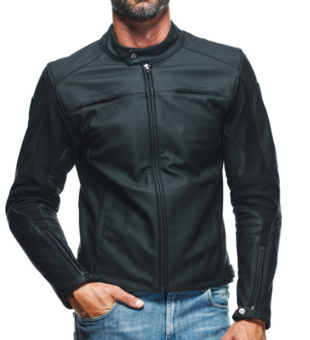 Giacca pelle Dainese Razon 2 black leather jacket