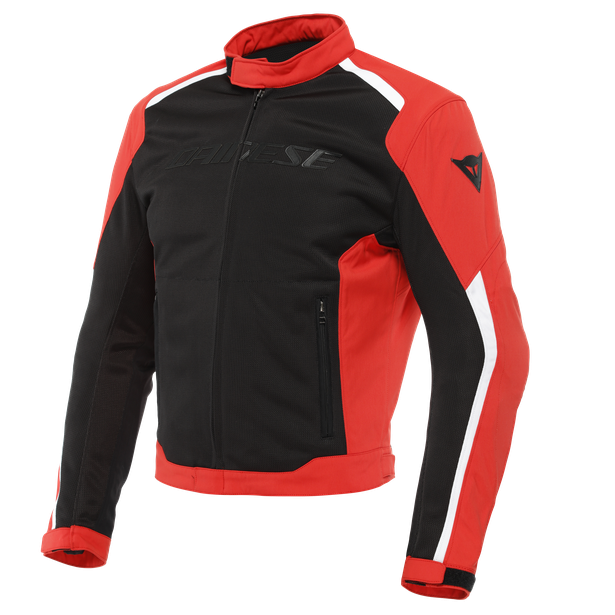 Giubbotto Giacca moto Dainese Hydraflux 2 dry black lava red estivo traforato con membrana impermeabile removibile jacket