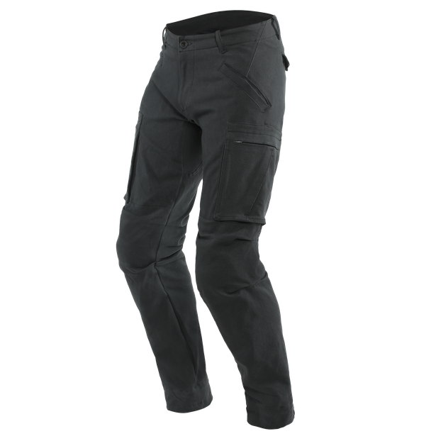 Jeans pantalone moto Dainese Combat Tex nero black cargo trouser pants