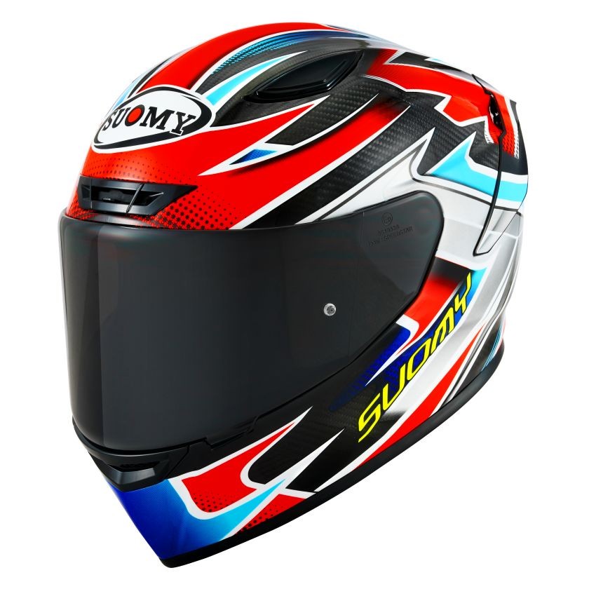 Casco integrale fibra moto Suomy TX-PRO Carbon Flat Out helmet casque
