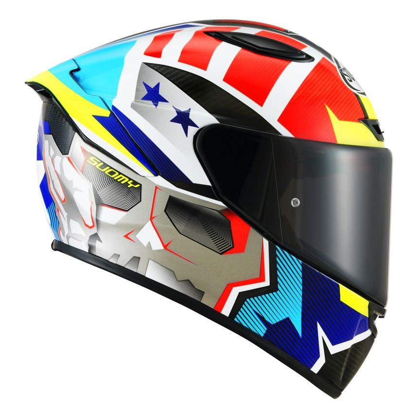 Casco integrale fibra moto Suomy TX-PRO Carbon Higher helmet casque