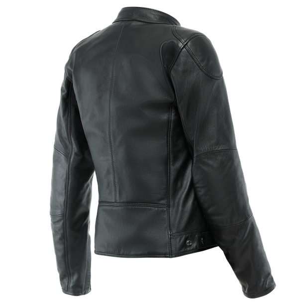 Giacca pelle donna moto Dainese Electra black lady woman leather jacket