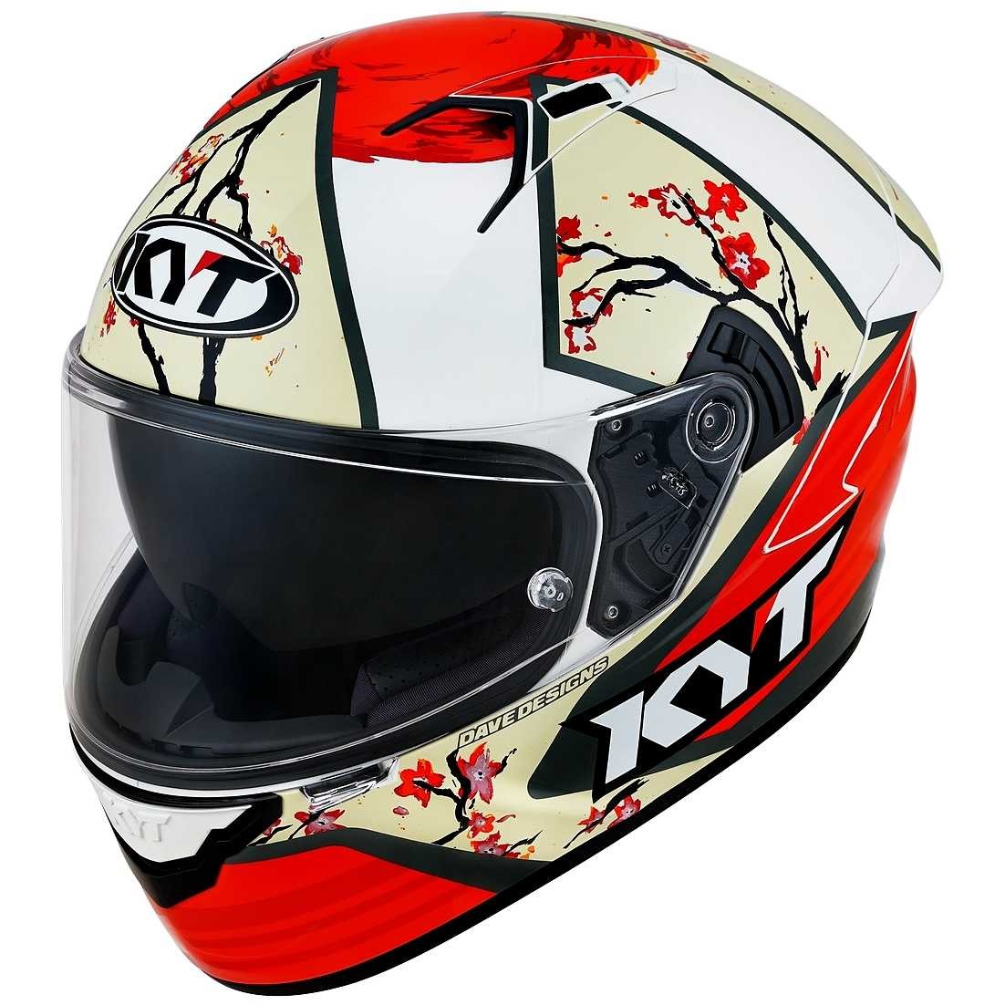 Casco integrale Kyt Nf-r Xavi Sakura helmet