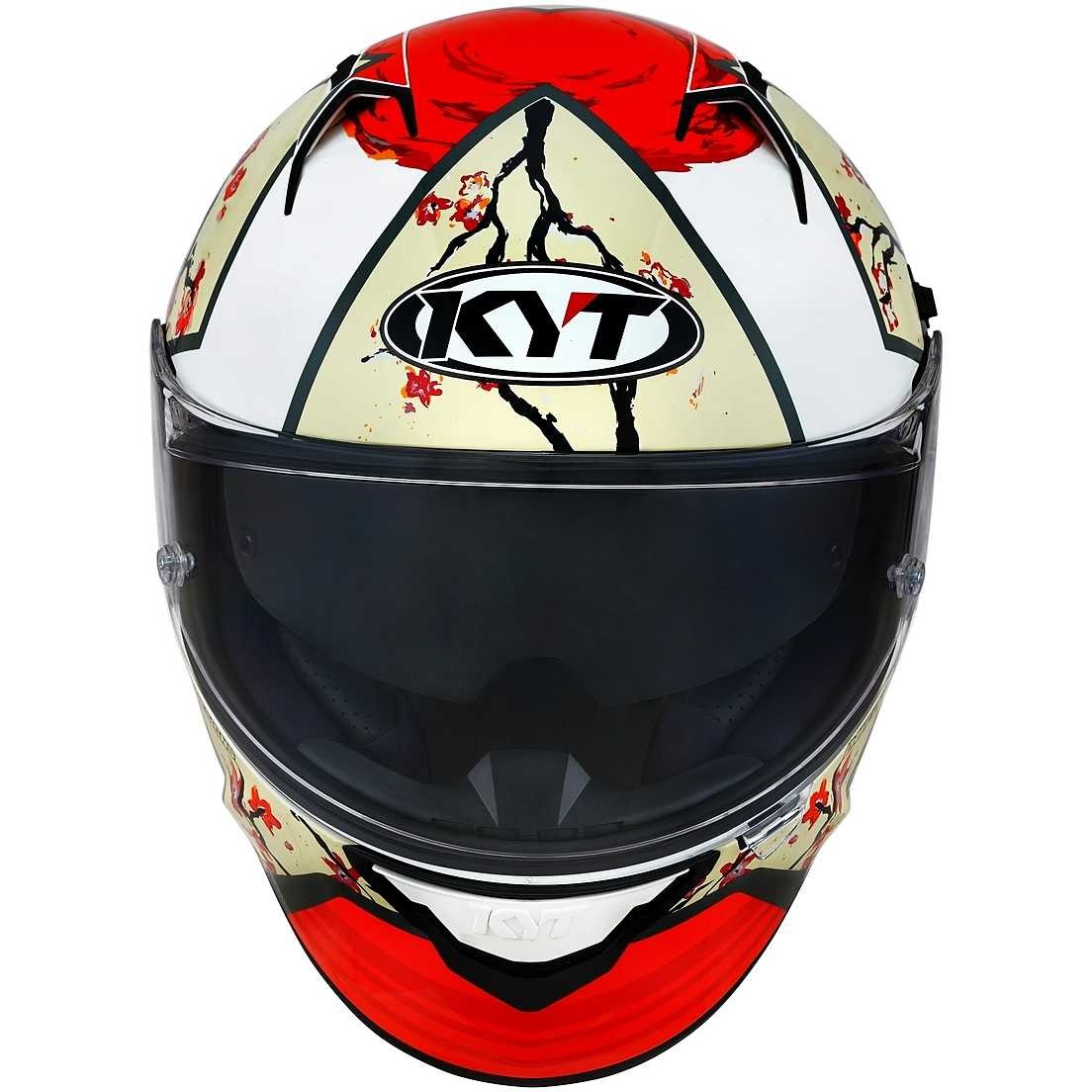 Casco integrale moto KYT NF-R Xavi Sakura helmet casque