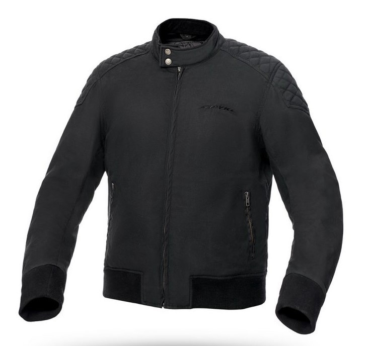 Giacca moto Spyke Bomber one nero black jacket