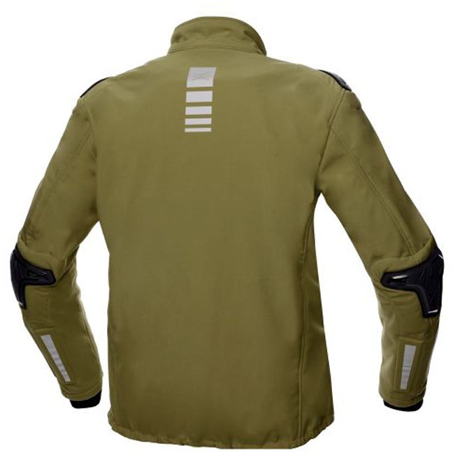 Giacca moto sport touring Spyke Softshell Combo verde green jacket