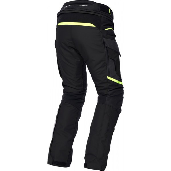 Pantaloni moto touring Spyke Equator Dry Tecno nero grigio giallo grey yellow triplo strato 3 layers pant