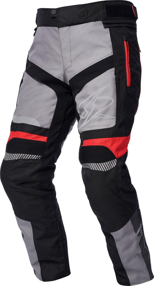 Pantaloni moto touring Spyke Meridrian Dry Tecno nero grigio rosso grey red triplo strato 3 layers pant