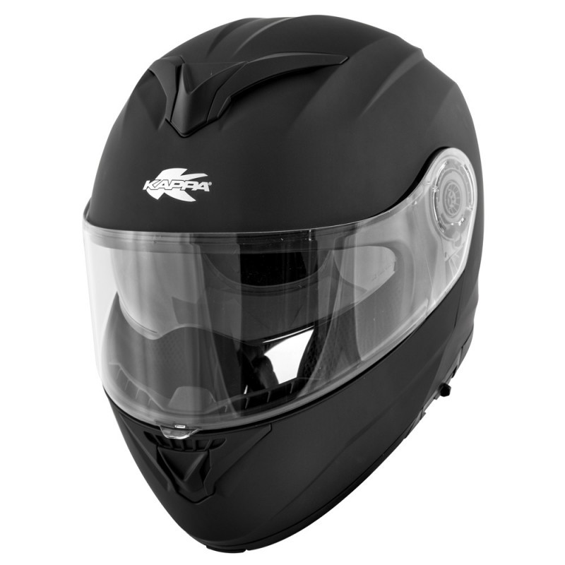 Casco Kappa Kv32 Orlando nero opaco black mat flip up Helmet