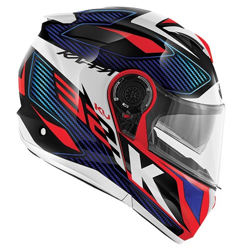 Casco Kappa Kv32 Orlando Mixer bianco rosso blu red white flip up Helmet