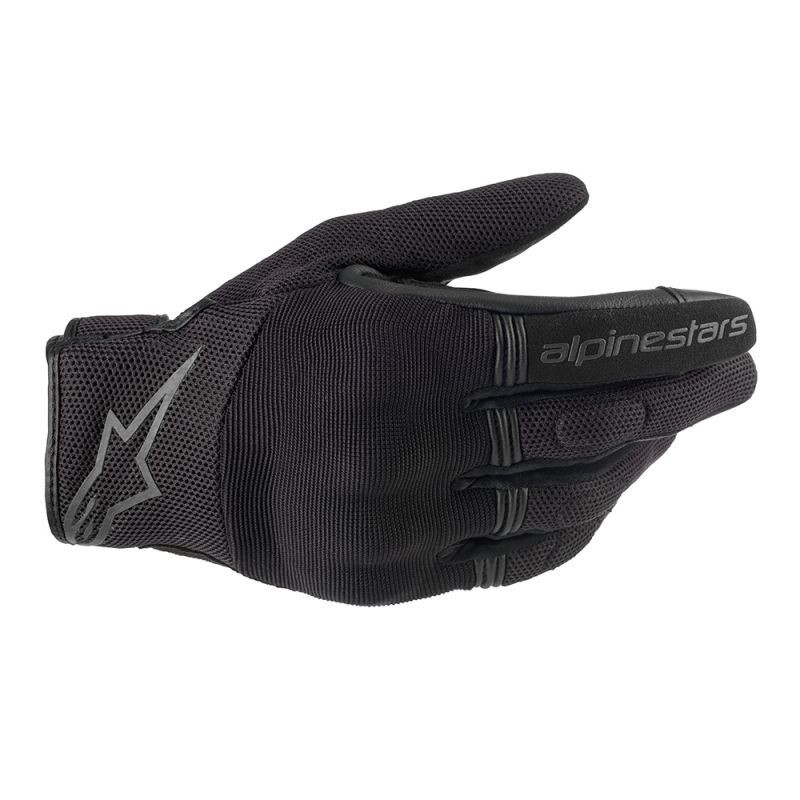 Guanti estivi moto Alpinestars Copper nero black leather gloves