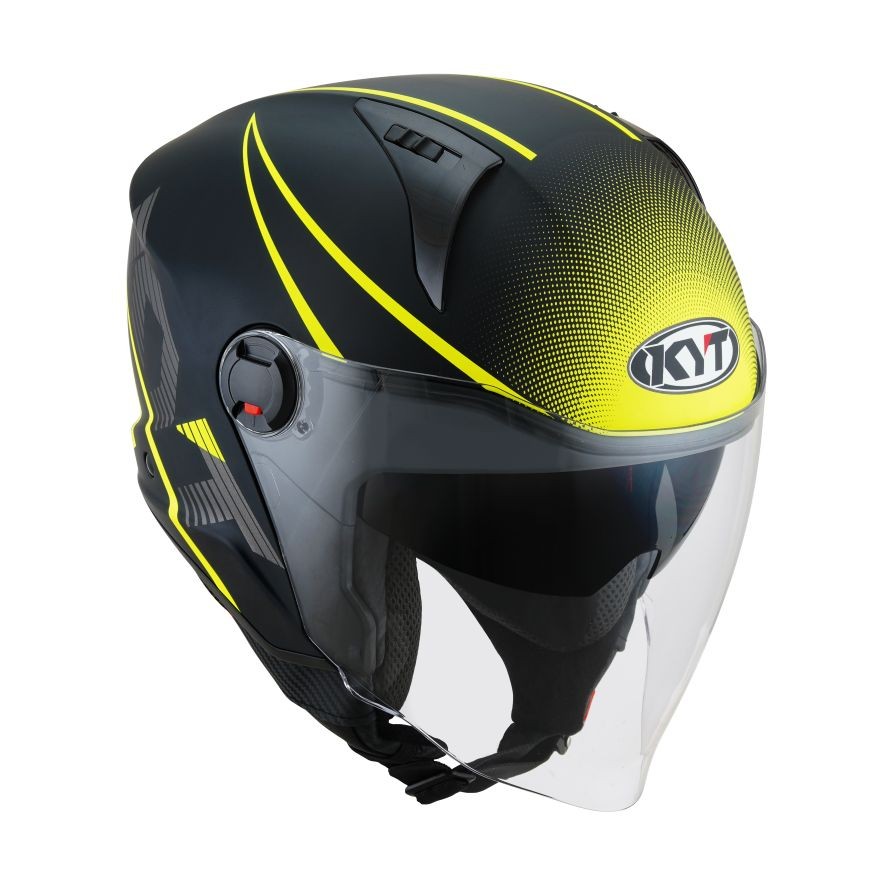 Casco KYT D-city Colorful yellow helmet casque