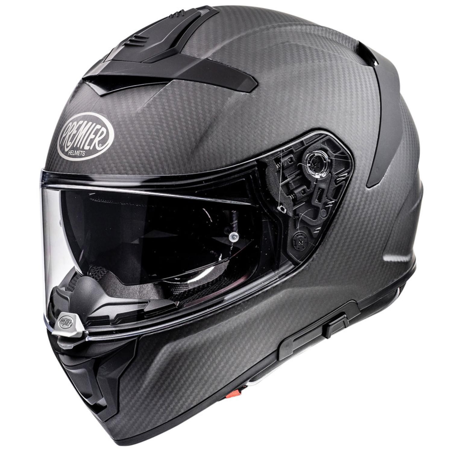 Casco integrale fibra moto Premier Devil Carbon sport touring helmet casque