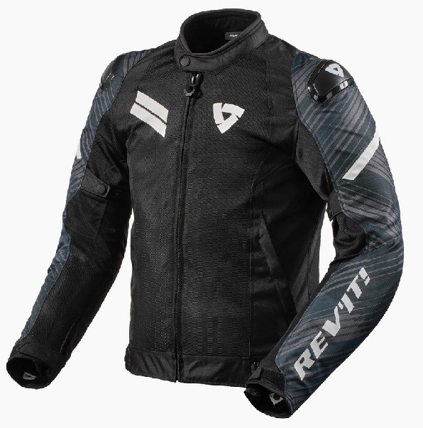 Giacca Revit Apex air H2o black white jacket