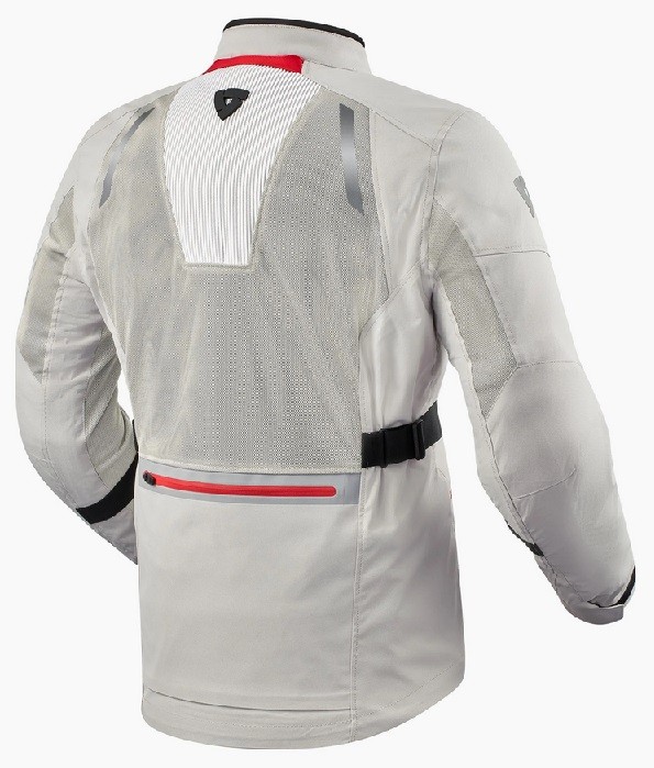 Giacca moto touring Rev'it Levante 2 grigio chiaro silver jacket