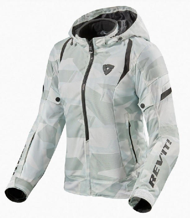 Giacca donna Revit Flare 2 ladies Camo White Grey jacket