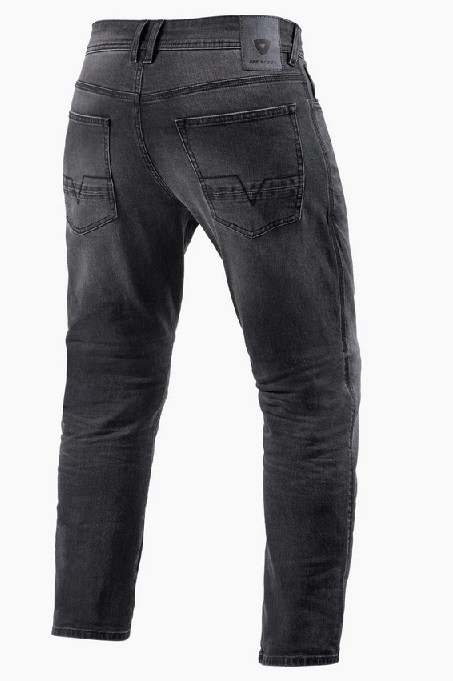 Jeans pantalone moto Revit Detroit 2 SF grigio slavato trouser pants